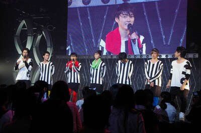 昨日8月8日に東京・原宿クエストホールで行われた超特急のファンイベントの様子。