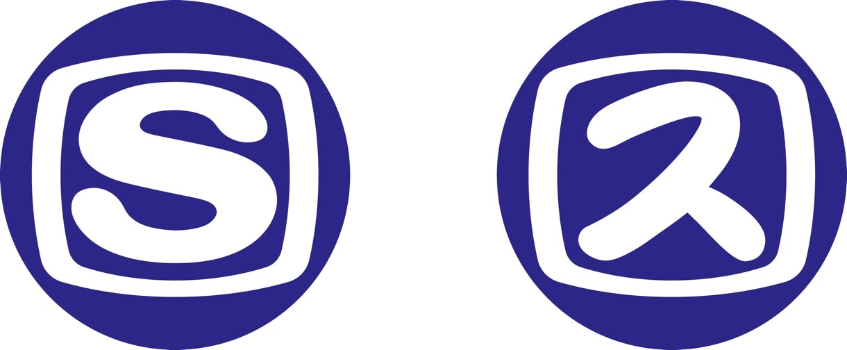 左がスペースシャワーTVのロゴ。右が9月12日限定のスピッツロゴ。