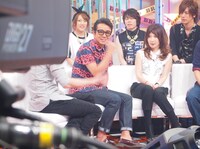 トーク収録の様子。