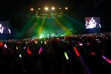 ももいろクローバーZ「SUMMER SONIC 2013」出演時の模様。