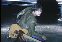 映画「ベイビー大丈夫かっ BEATCHILD1987」より、尾崎豊。 (c)BEATCHILD1987 製作委員会