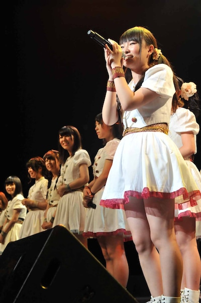 桜庭ゆりな（写真は今年8月11日の東京・品川ステラボール公演「Team LinQ 襲来!! ～祈りを込めて～」より）