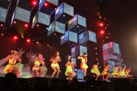 IDOL NATIONでのSUPER☆GiRLS。