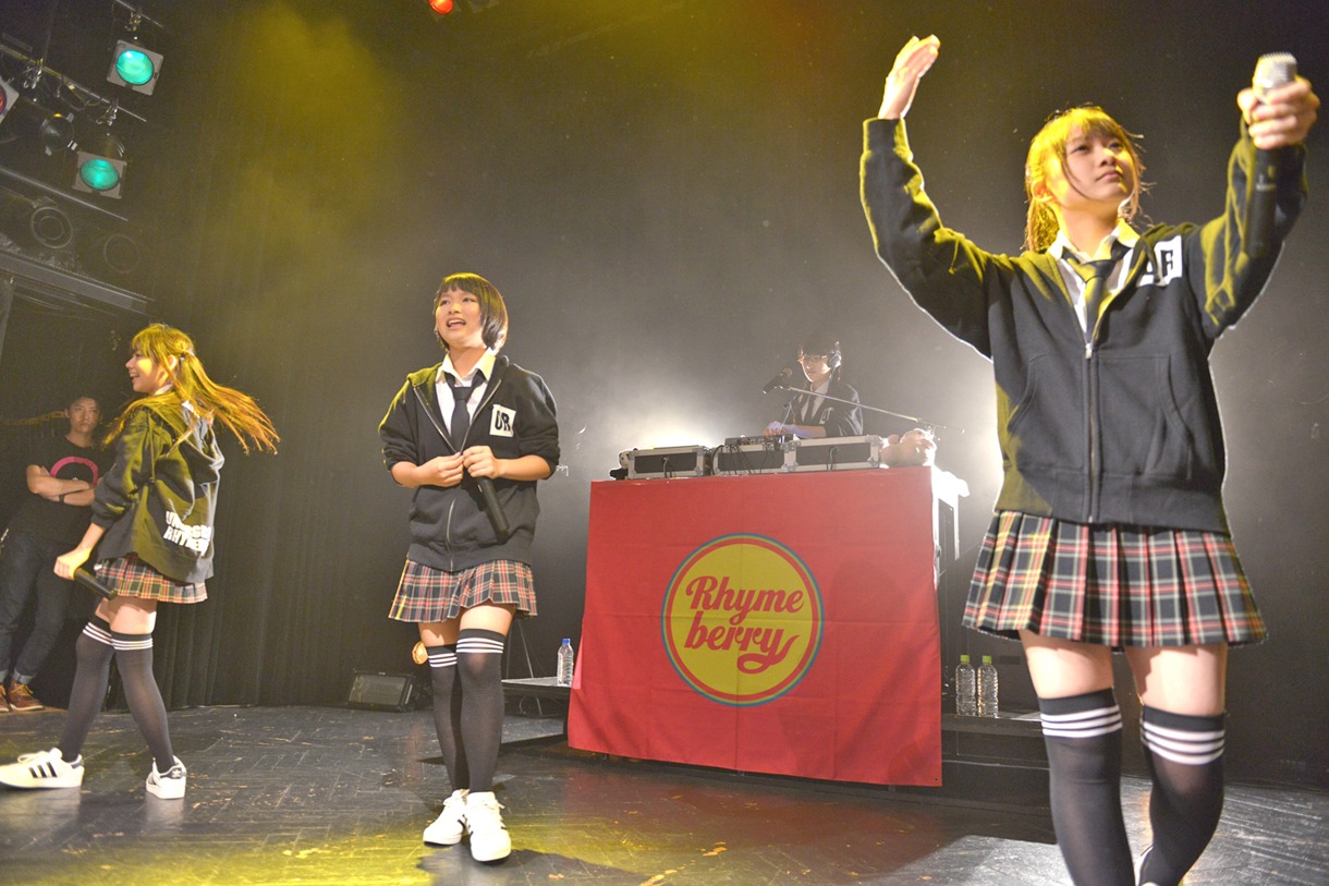 ライムベリー1stワンマンライブ「MAGIC PARTY」の様子。