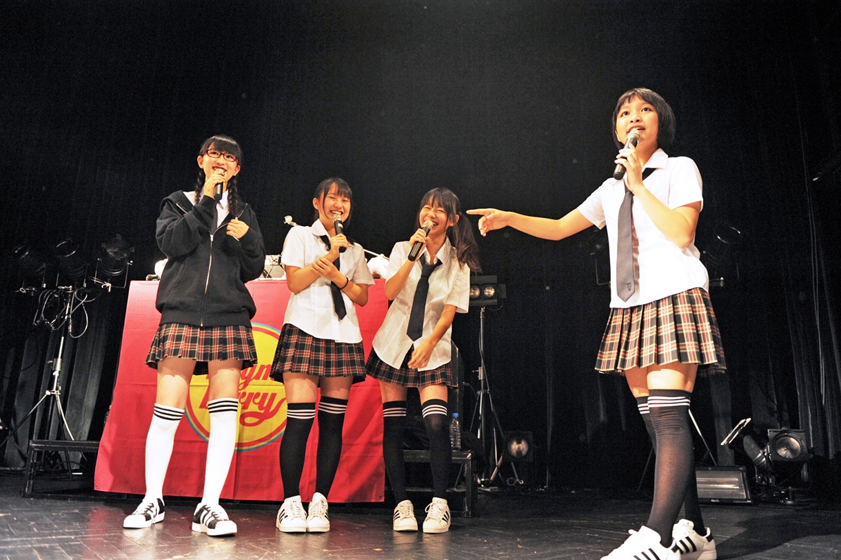 ライムベリー1stワンマンライブ「MAGIC PARTY」の様子。