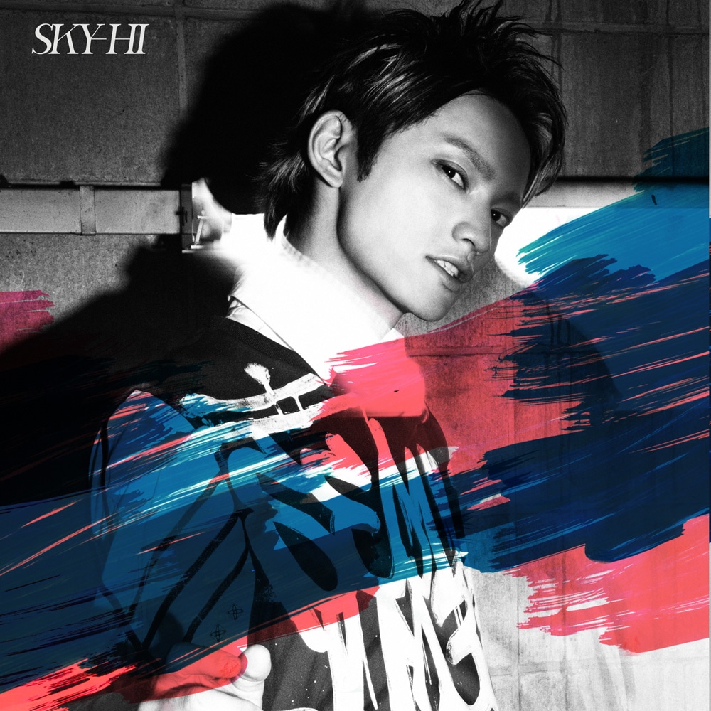 SKY-HI「愛ブルーム / RULE」CD盤ジャケット