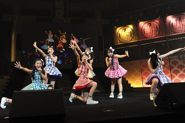 本日8月18日に行われたチームしゃちほこ「チームしゃちほこ サマーフェスティバル～略して“しゃちサマ”～これでいいのだ！」の様子。