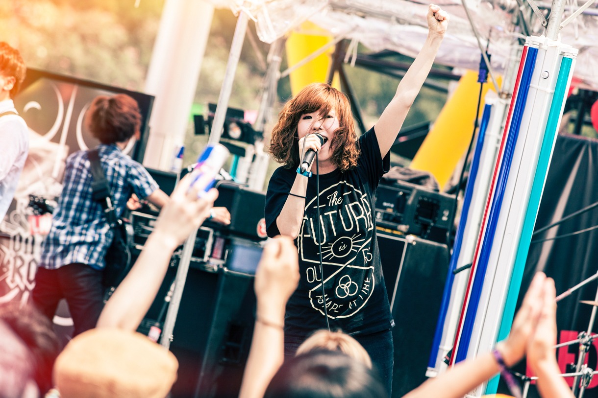 「SUMMER SONIC 2013」でのSECONDWALL。