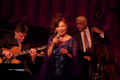 「演歌の女王 ジャズを歌う～八代亜紀・ニューヨークでの挑戦～」のワンシーン。