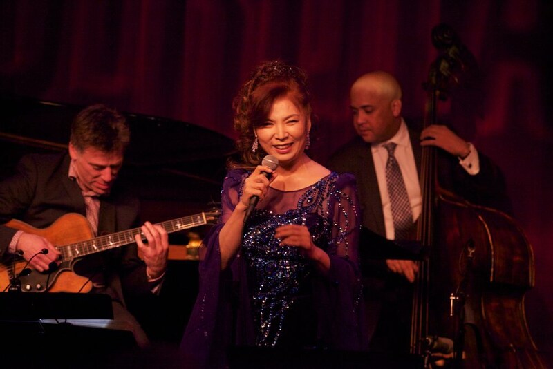 「演歌の女王 ジャズを歌う～八代亜紀・ニューヨークでの挑戦～」のワンシーン。