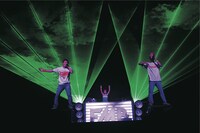 展示されるDJブース