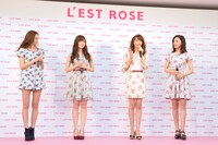 左からオードリー亜谷香、白石麻衣、有村実樹、徳澤直子。