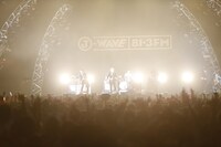 THE BAWDIESのアクトの様子。