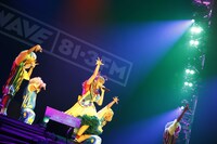 きゃりーぱみゅぱみゅのアクトの様子。