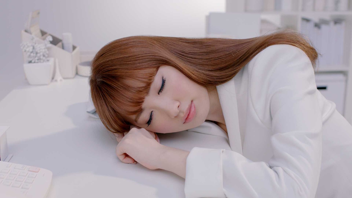 ショートムービー「こじはるDream」のワンシーン。