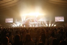 山崎まさよしのアクトの様子。