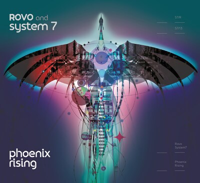 ROVO and SYSTEM 7「Phoenix Rising LP」ジャケット