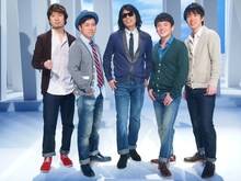 ゴスペラーズ「ロビンソン」収録時のオフショット。