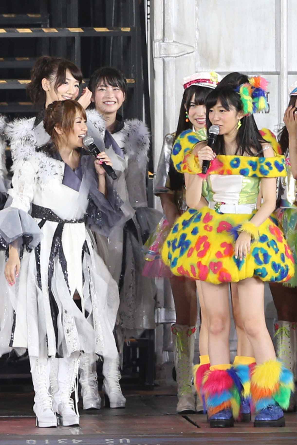 MCコーナーの様子。 (c)AKS