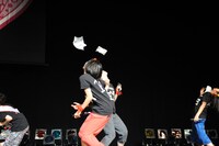 息でティッシュを飛ばす本当の中学生チーム。