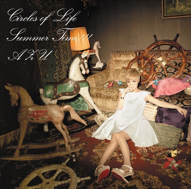 AZU「Circles of Life / Summer Time!!!」ジャケット