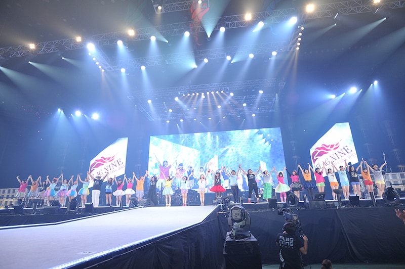 「Animelo Summer Live 2013 -FLAG NINE-」の様子。 (c)Animelo Summer Live 2013 / MAGES.