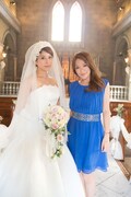 左から「embrace」ビデオクリップ撮影時の上原多香子、今井絵理子。