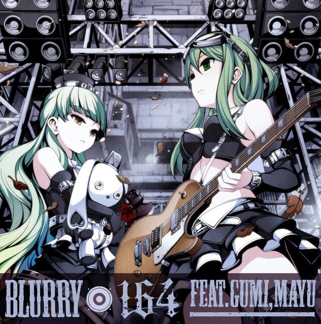 164 feat. GUMI、MAYU「BLURRY」ジャケット