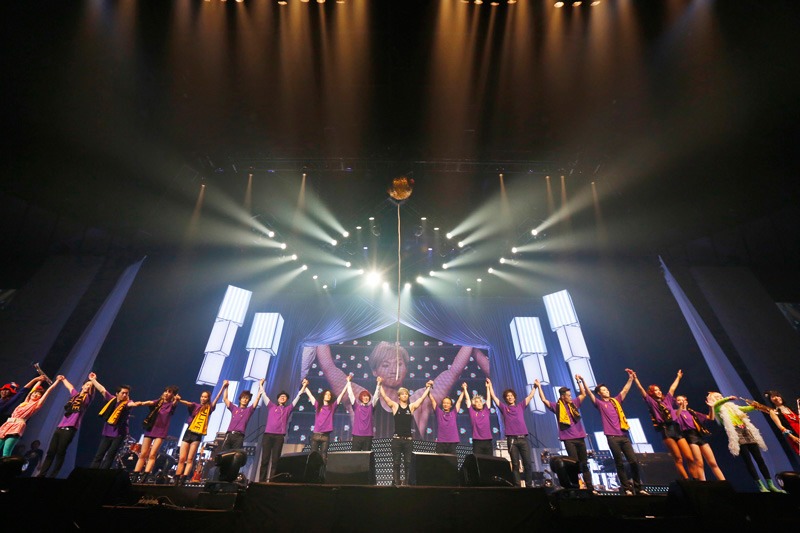 「D-LITE D'scover Tour 2013 in Japan ～DLive～」の様子。