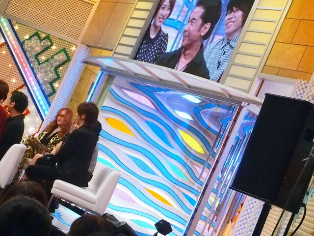 トーク収録の様子。