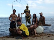 写真手前が会田誠