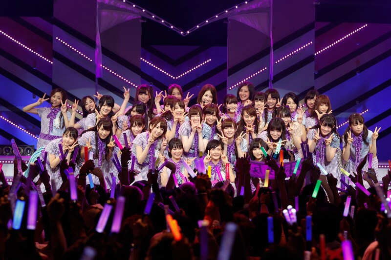 乃木坂46「真夏の全国ツアー2013」東京・Zepp Tokyo昼公演の様子。