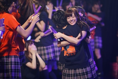 国立代々木競技場第一体育館での追加公演決定に喜びを表現する乃木坂46。