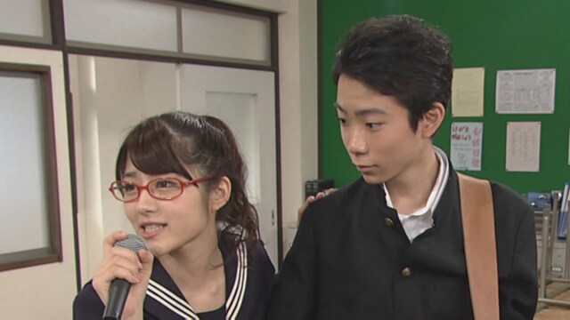 「Rの法則」のコント「モンスター彼女」のワンシーン。（画像提供：NHK）