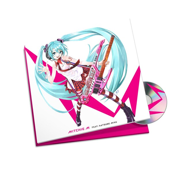 Mitchie M feat. 初音ミク「グレイテスト・アイドル」初回限定盤のパッケージ。