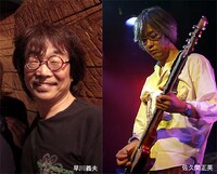 左から早川義夫、佐久間正英。