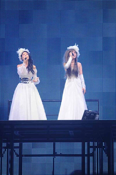 茅原実里＆宝野アリカ（ALI PROJECT） (c)Animelo Summer Live 2013/MAGES.