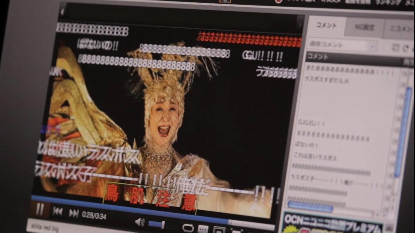 「ぼくとわたしとニコニコ動画を夏感満載で歌ってみた」の動画のワンシーン。