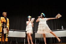 「私立恵比寿中学 放送部」公開収録第2部の様子。