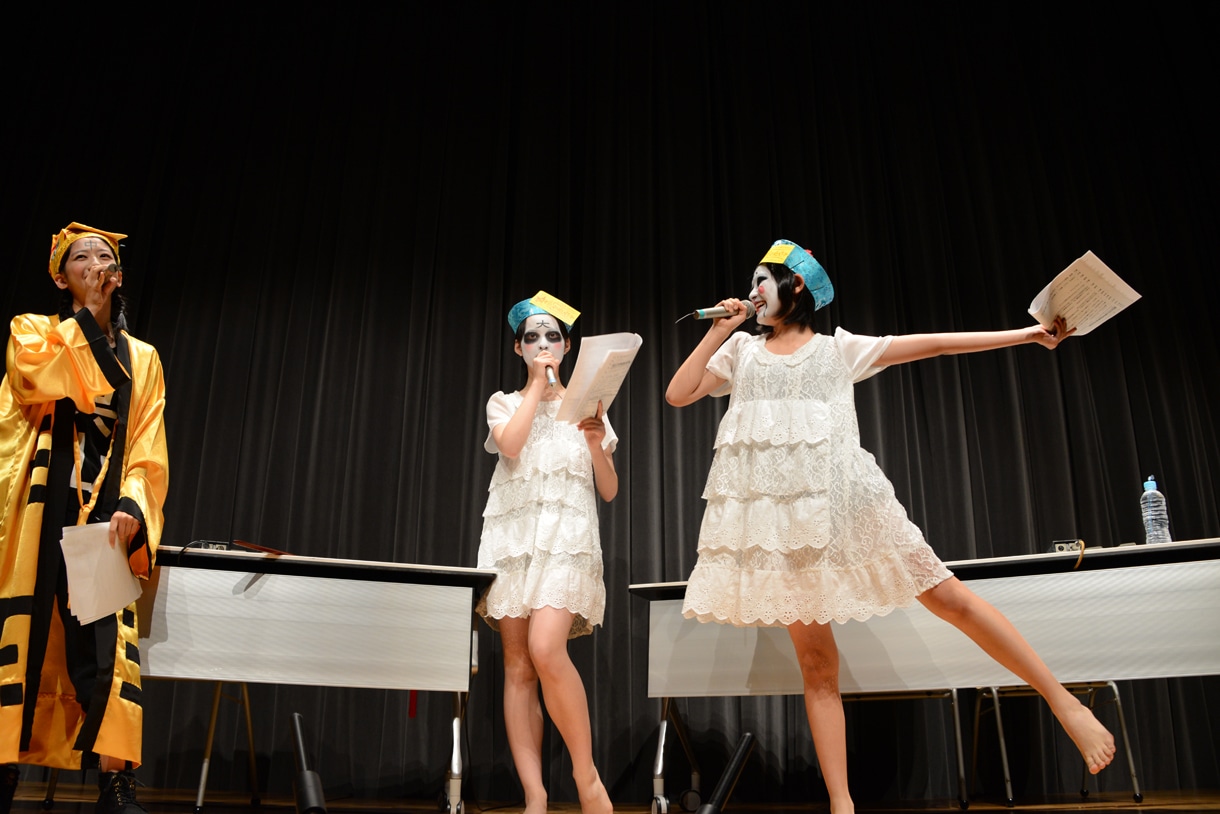 「私立恵比寿中学 放送部」公開収録第2部の様子。