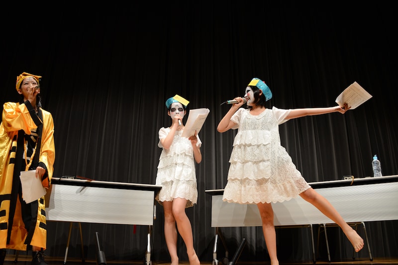 「私立恵比寿中学 放送部」公開収録第2部の様子。