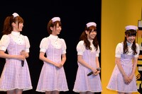 左から白石麻衣、橋本奈々未、西野七瀬、高山一実。