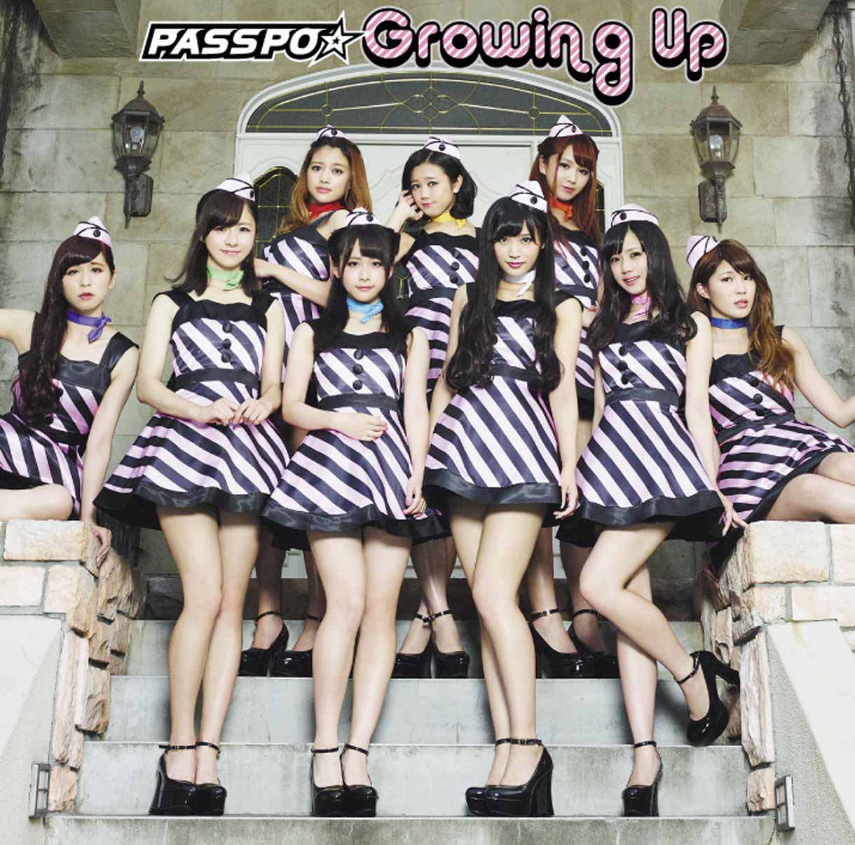 PASSPO☆「Growing Up」エコノミークラス盤ジャケット
