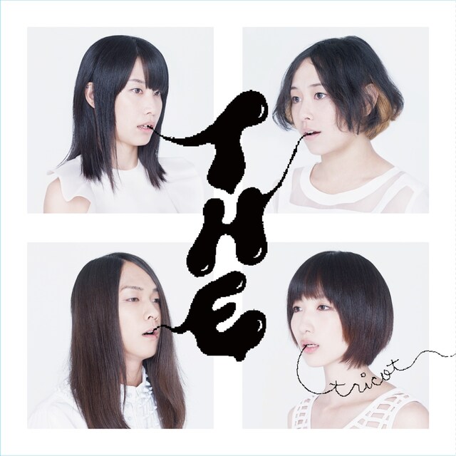 tricot「T H E」初回限定盤ジャケット