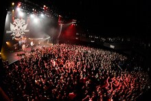 9mm Parabellum Bullet「カオスの百年 vol.9」の様子。（撮影：橋本塁）