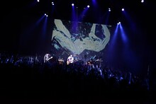 9mm Parabellum Bullet「カオスの百年 vol.9」の様子。（撮影：橋本塁）