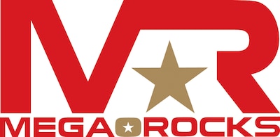 「MEGA★ROCKS」ロゴ