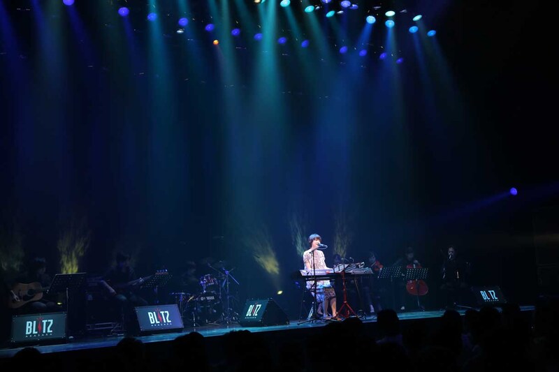 「南壽あさ子 プレミアム ワンマンライブ in 赤坂BLITZ」の様子。