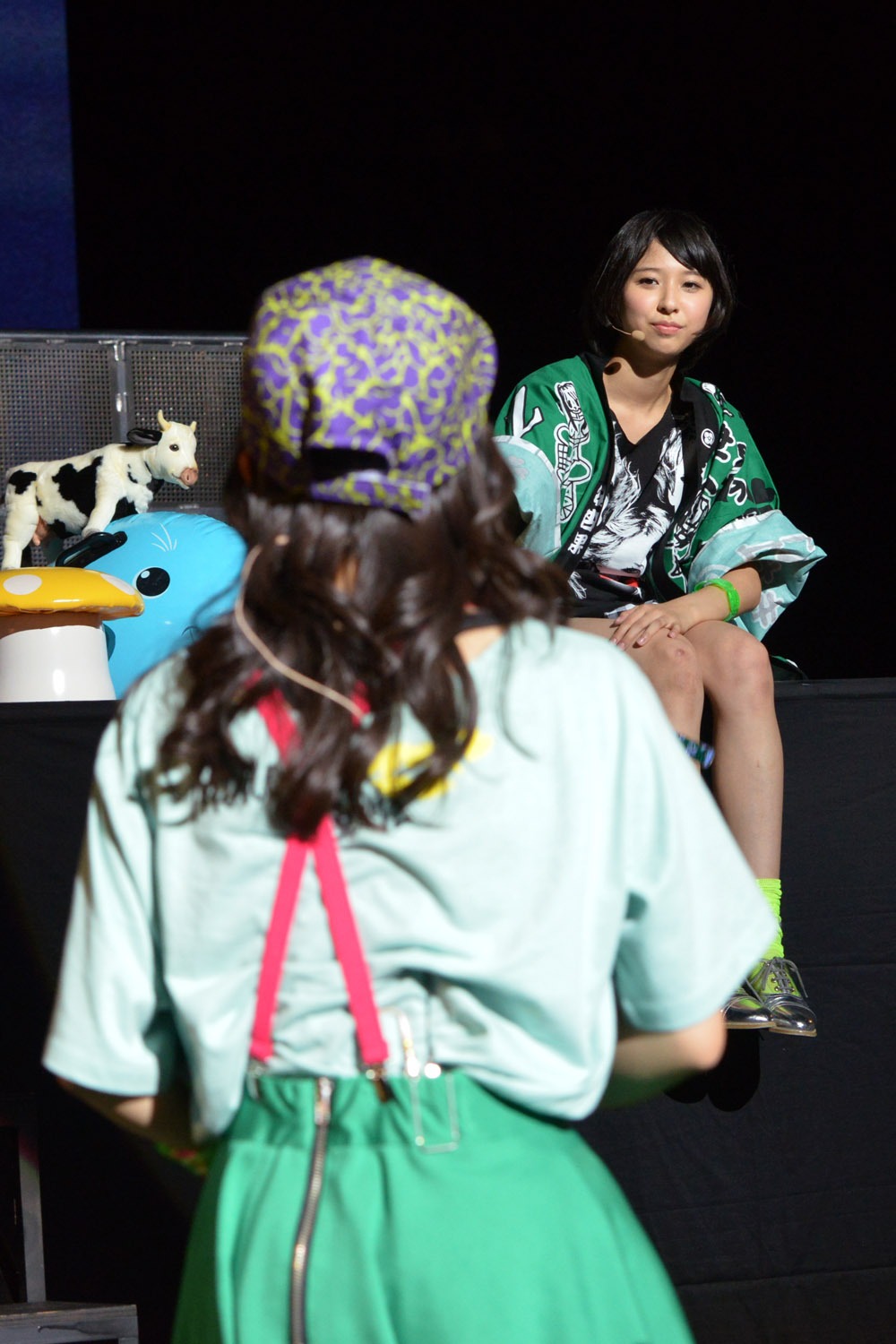 百田夏菜子と玉井詩織。
