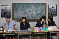 「第2回『惡の華』新オリジナル楽曲制作会議」の模様。